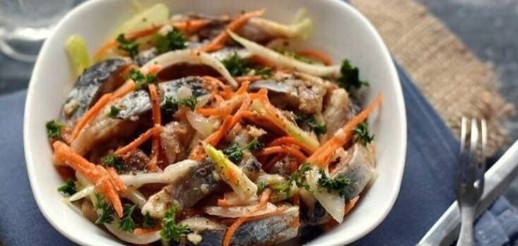 Korean herring: how to salt fish in a delicious and new way