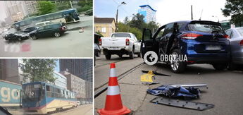 Tram movement recorded by CCTV cameras