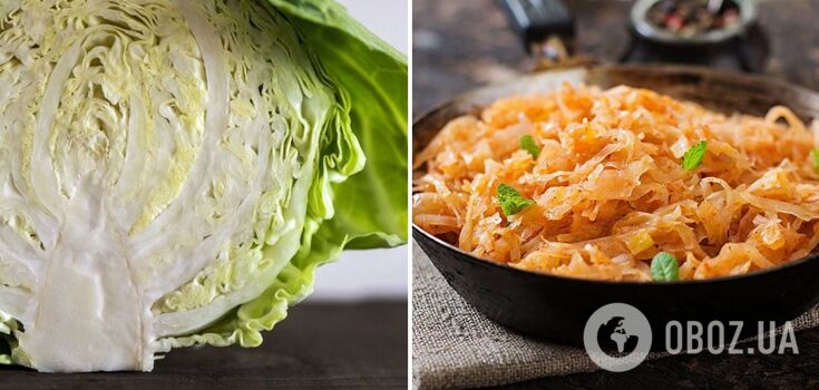 How to prepare stewed cabbage with spices quickly and deliciously