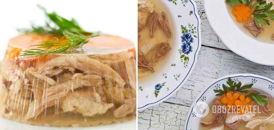 Chicken aspic recipe