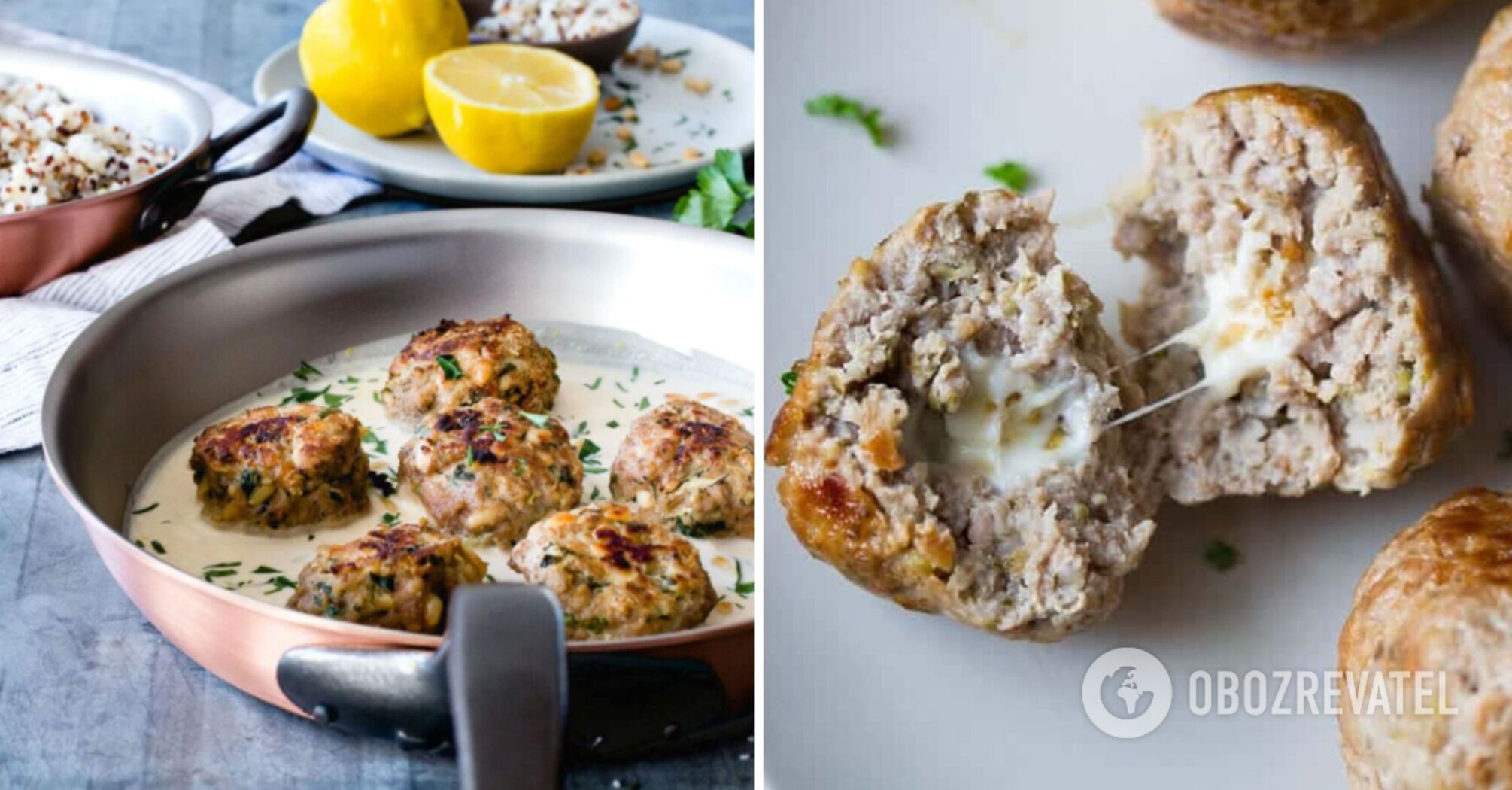 Recipes for healthy meatballs for a quick dinner: top 2