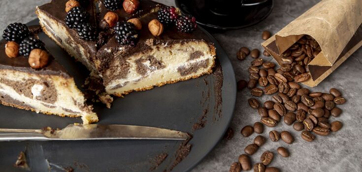Striped pie: a delicious dessert that even a beginner can make