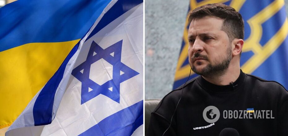 Volodymyr Zelenskyy was preparing a visit to Israel