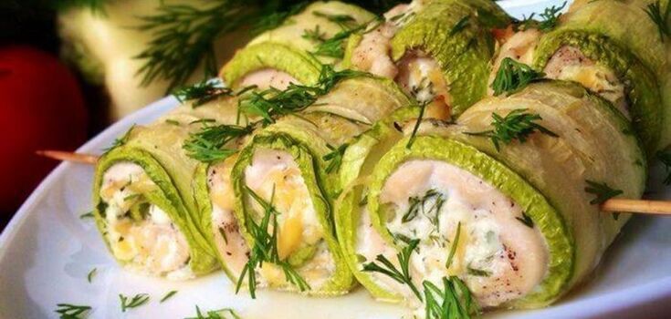 Recipe for stuffed rolls