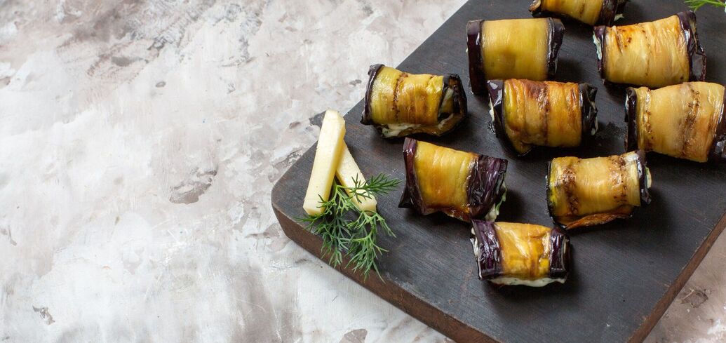 Инвольтини из баклажанов: как приготовить вкусные овощные рулетики
