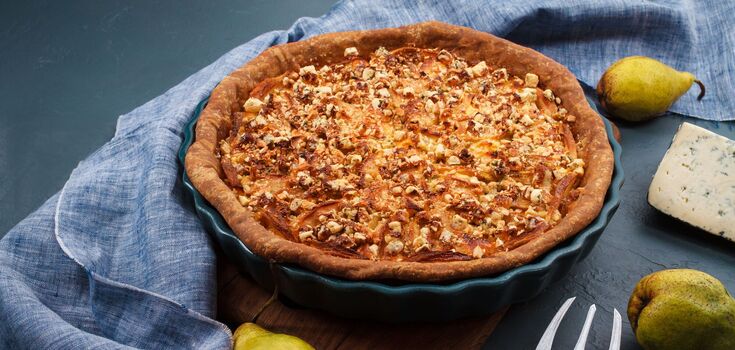 Traditional Swabian onion pie: an unsurpassed dish of German cuisine