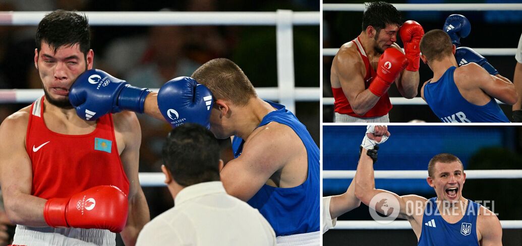 Ukraine won the gold medal at the 2024 Olympics in boxing. Video