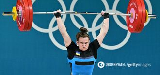 The three-time European champion from Ukraine was dramatically left without a medal at the 2024 Olympics. Video