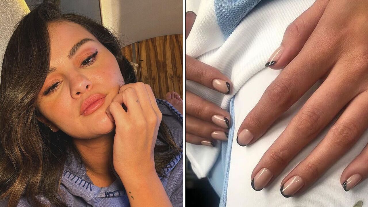 It will never go out of style: Selena Gomez showed a delicate manicure that goes with everything. Photo