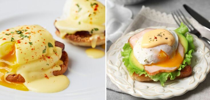How to cook a Benedict egg and hollandaise sauce for it: a recipe for a popular breakfast
