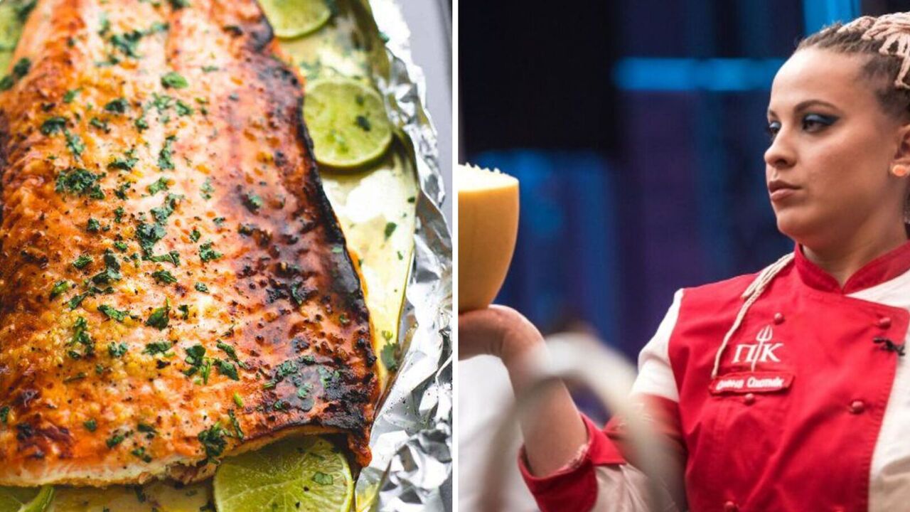 Juicy salmon on a citrus pillow: an exclusive recipe shared by the finalist of "Hell's Kitchen"