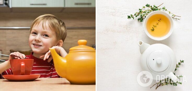 Can children drink herbal tea: the expert answers