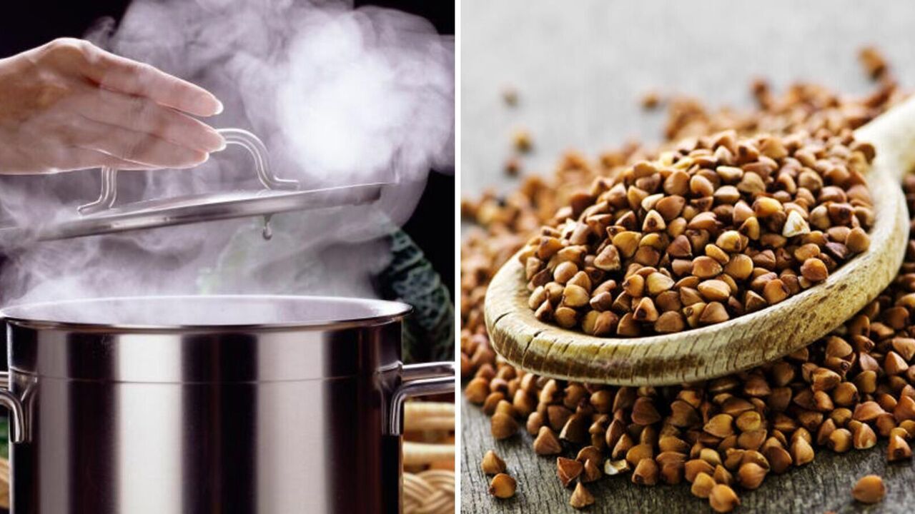 How to cook crumbly buckwheat in 2 minutes: a simple life hack