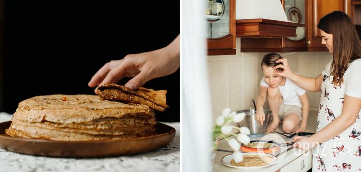 How to make pancakes so that they are tender and do not tear: without milk and water