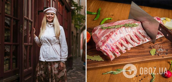 Tetiana Lytvynova shares the secrets of cooking delicious pork ribs