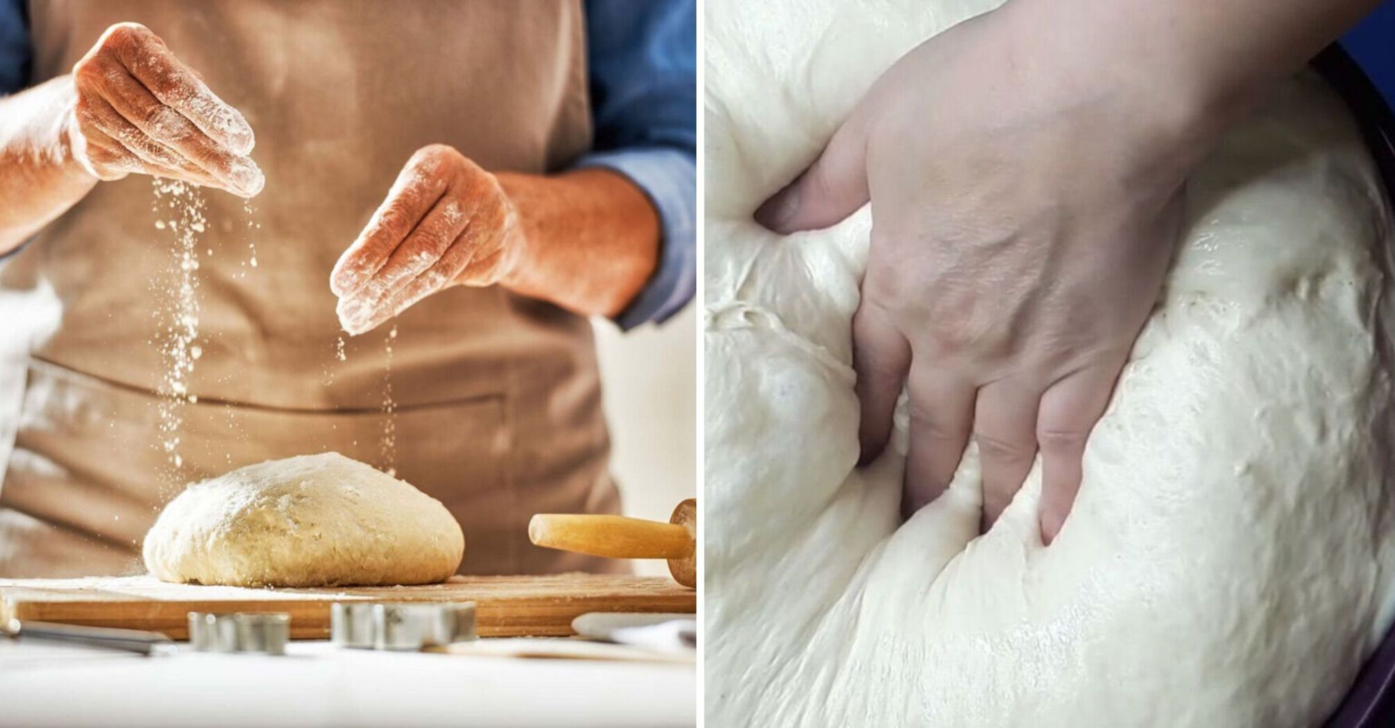 Yeast dough in 15 minutes: can be stored for several days