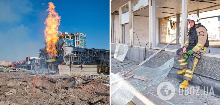 Russians launched about 10 rocket attacks on Kharkiv: there are damages and dozens of casualties. Photos and videos