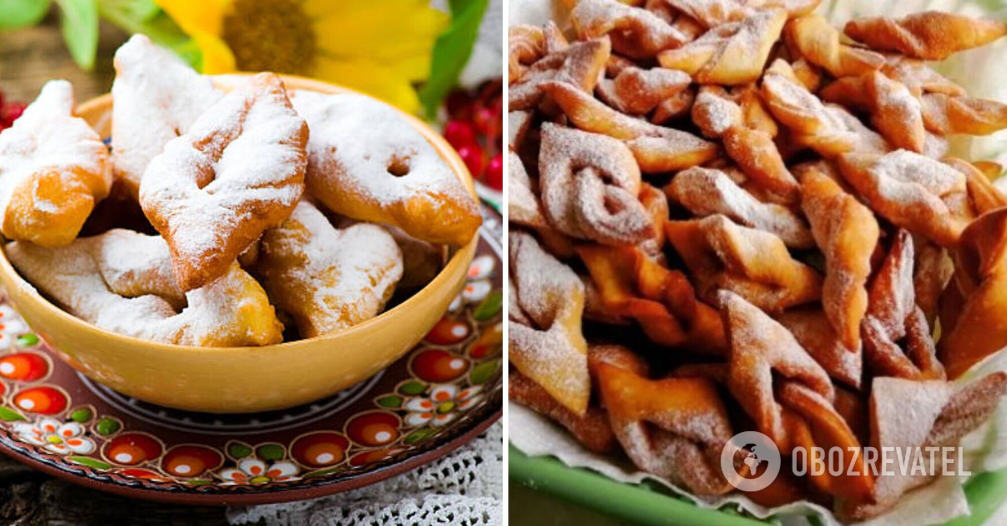 Recipe for kefir crullers