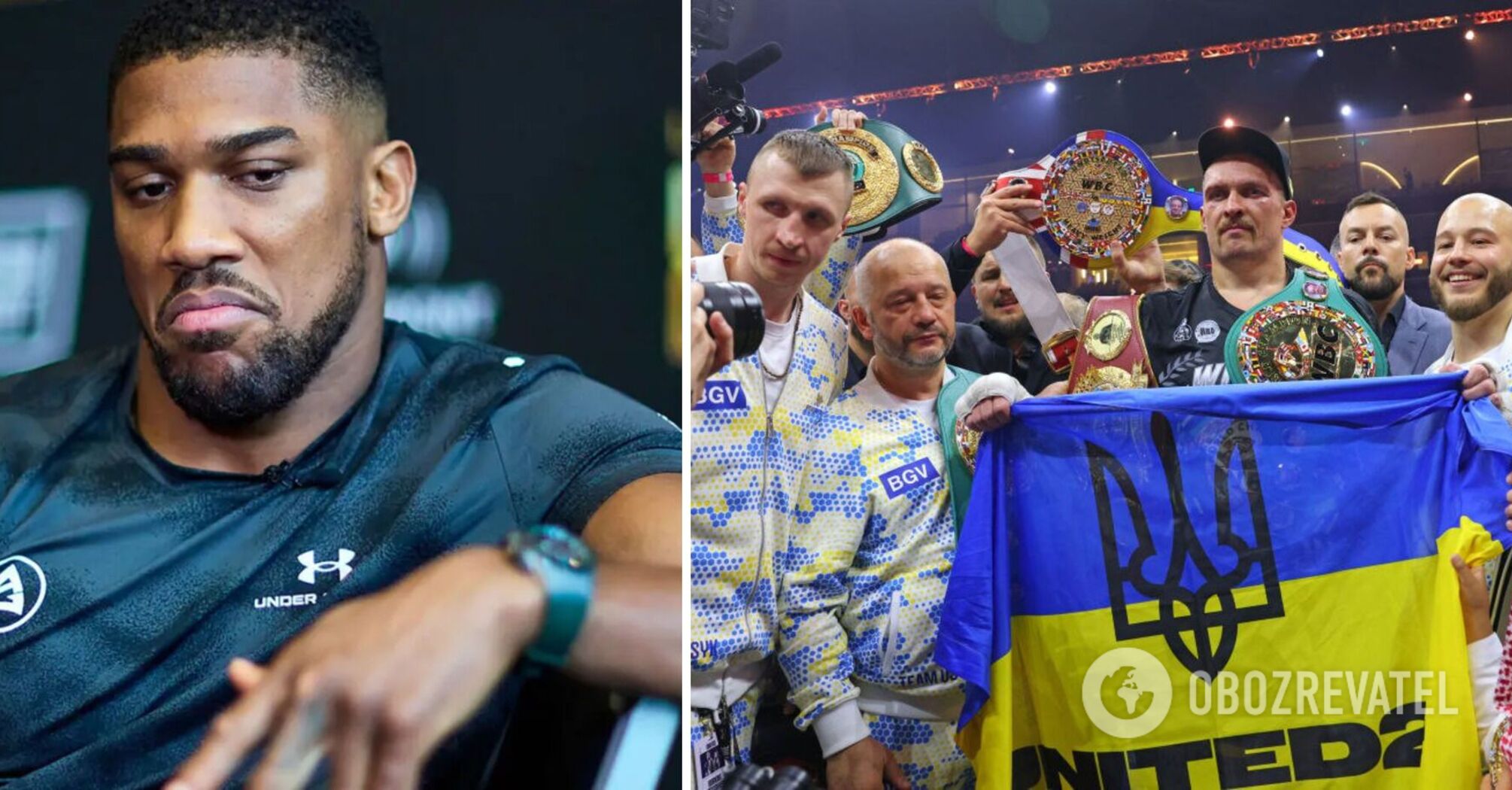 "I respect Usyk, but..." Joshua told how the Ukrainian inflicted a mental trauma on him