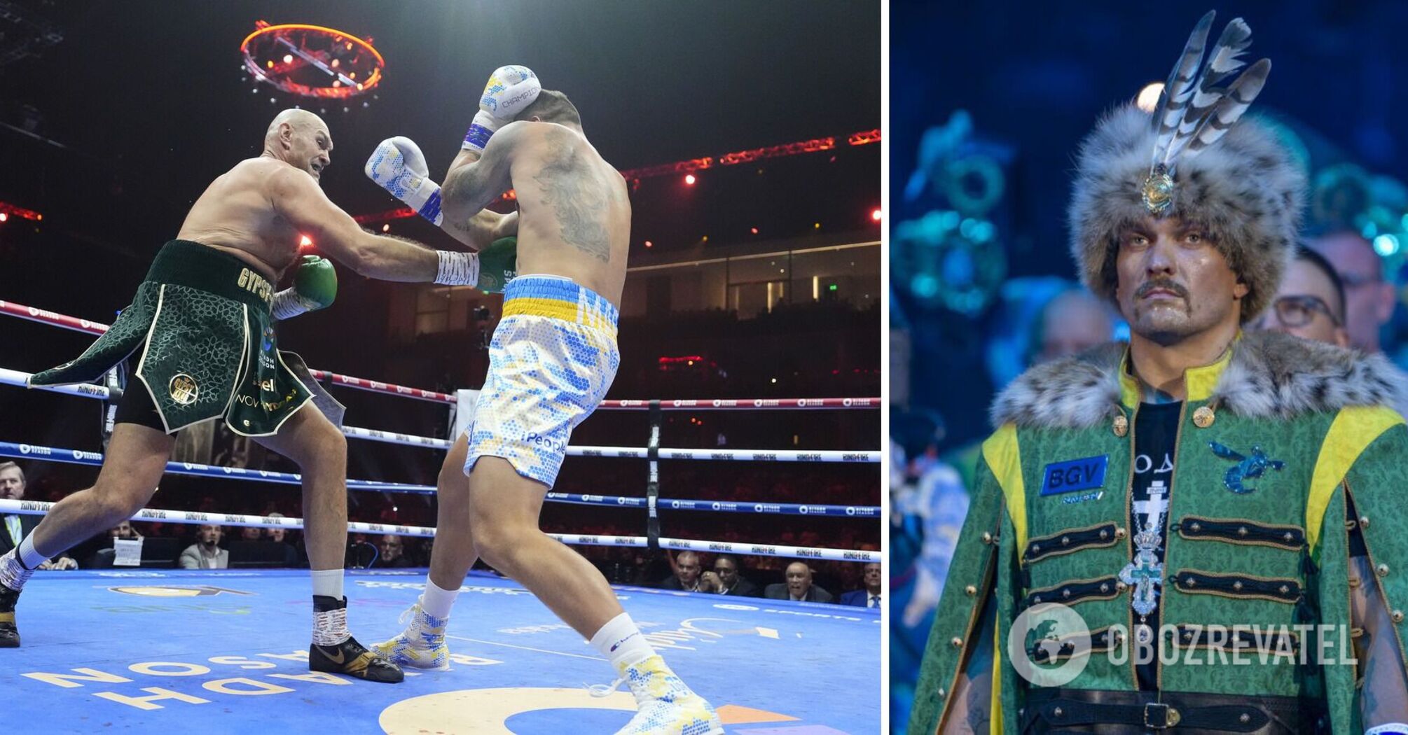 "I didn't see many things on TV": Usyk tells what happened in his first fight with Fury