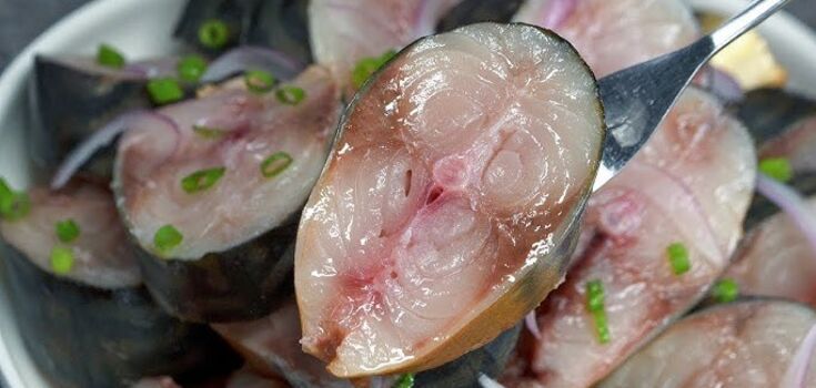 The most delicious pickled mackerel: you can eat in a few hours