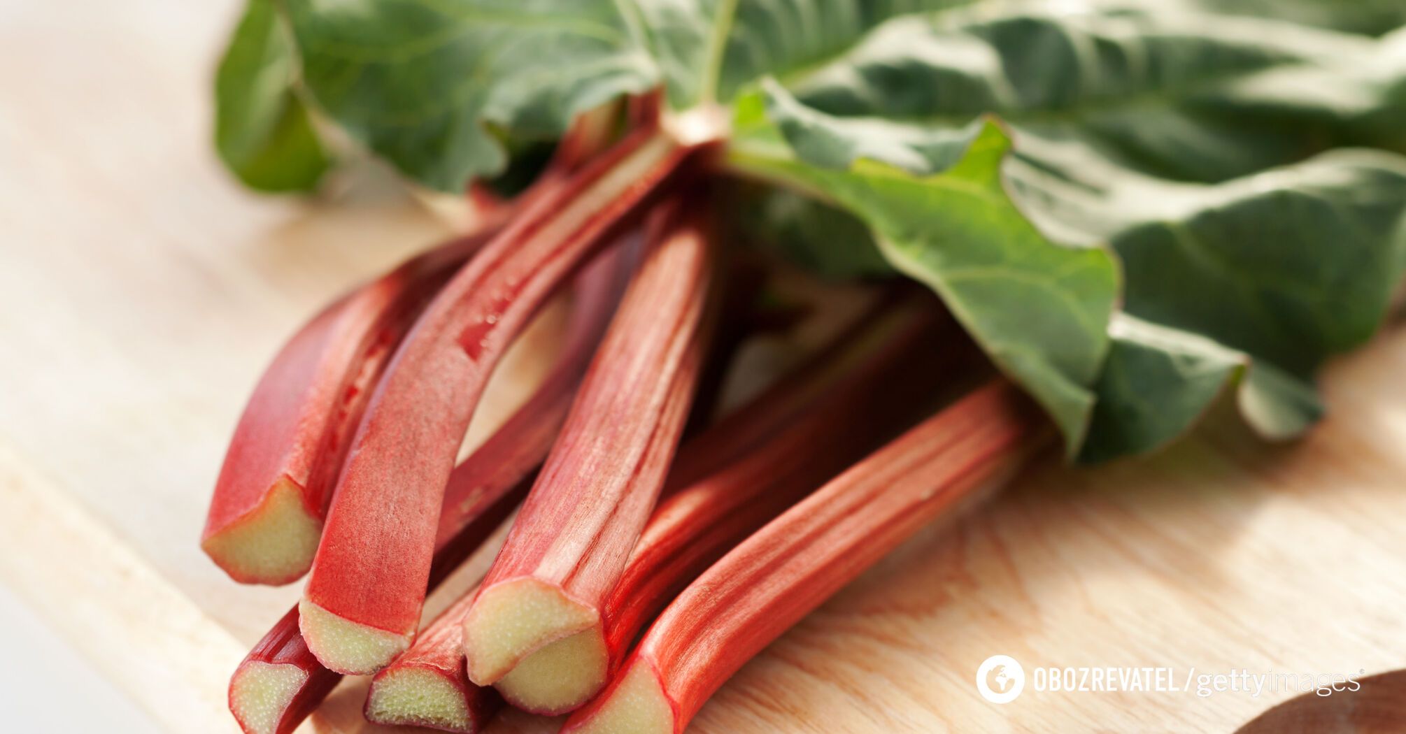 Rhubarb helps regulate blood pressure and improves blood circulation