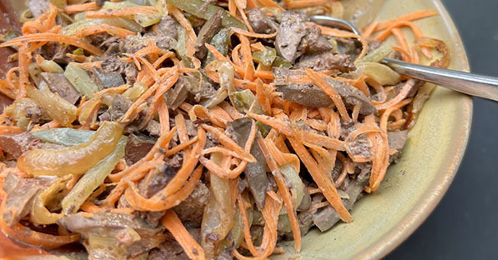 The most delicious salad with liver: step-by-step recipe from available products