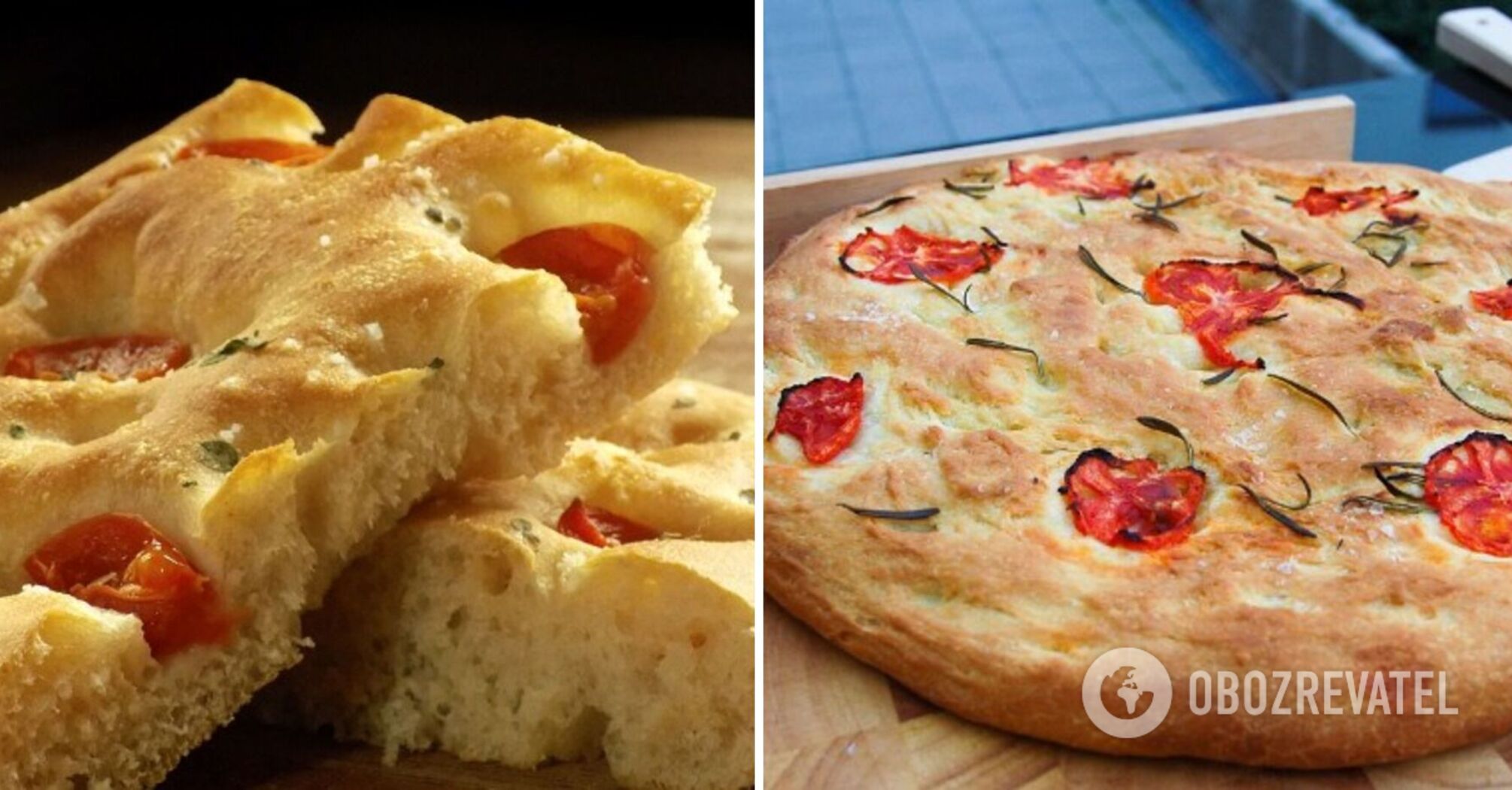 How to prepare Italian flatbread focaccia 