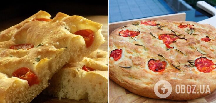 How to prepare Italian flatbread focaccia