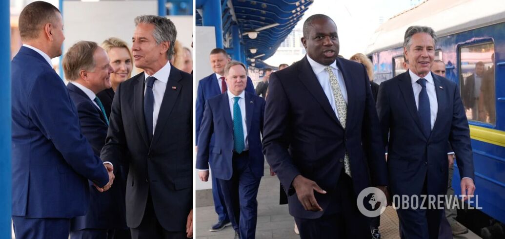 Blinken and British Foreign Secretary arrived in Kyiv for the Crimean Platform summit