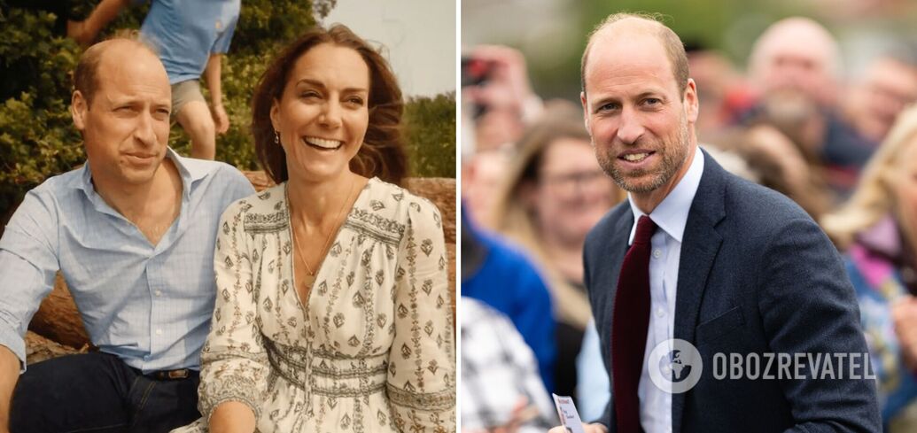 Prince William briefly commented on cancer patient Kate Middleton's condition after completing chemotherapy treatment