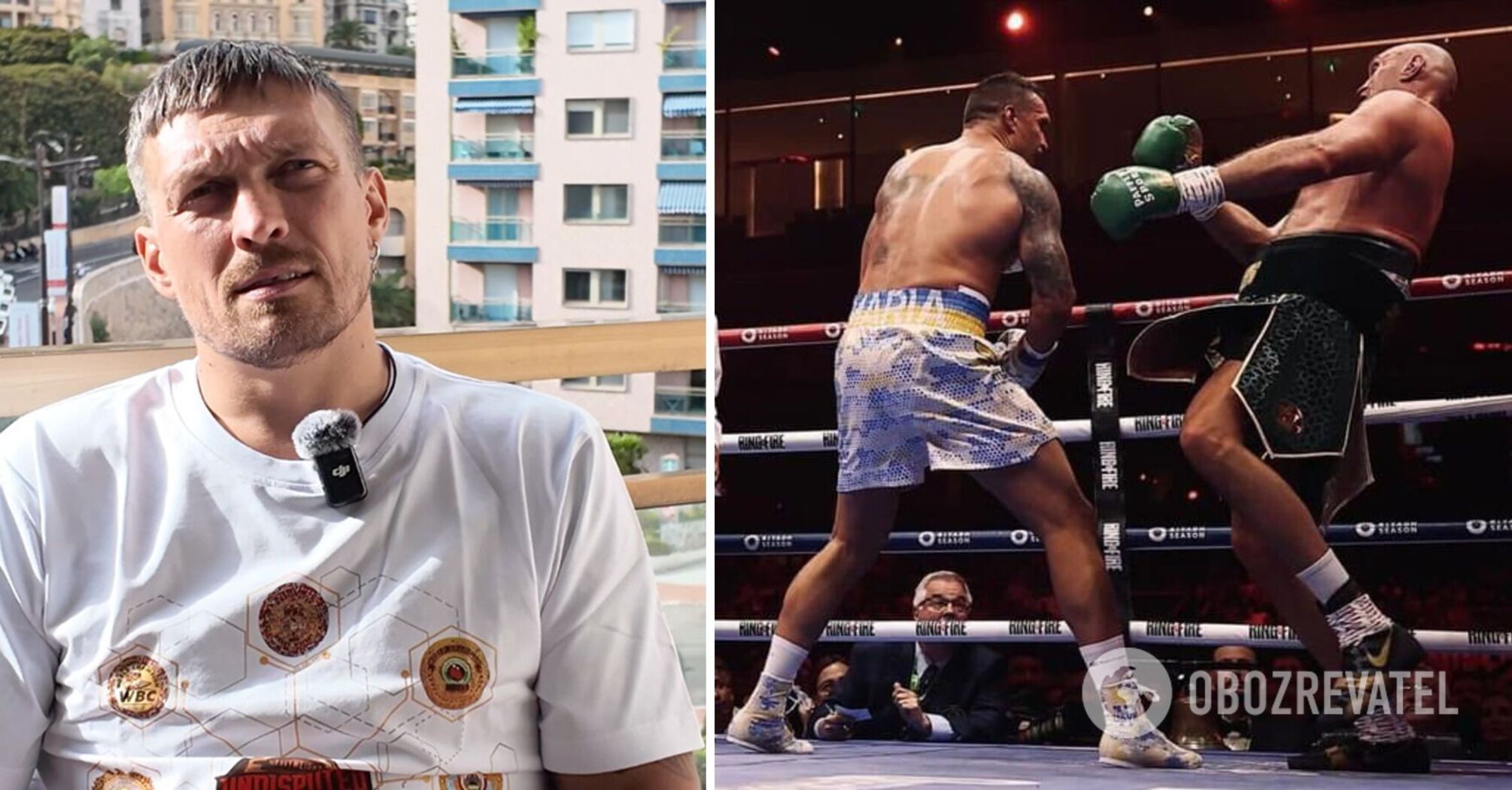 "If he doesn't box out..." Usyk categorically spoke about the disruption of the rematch with Fury