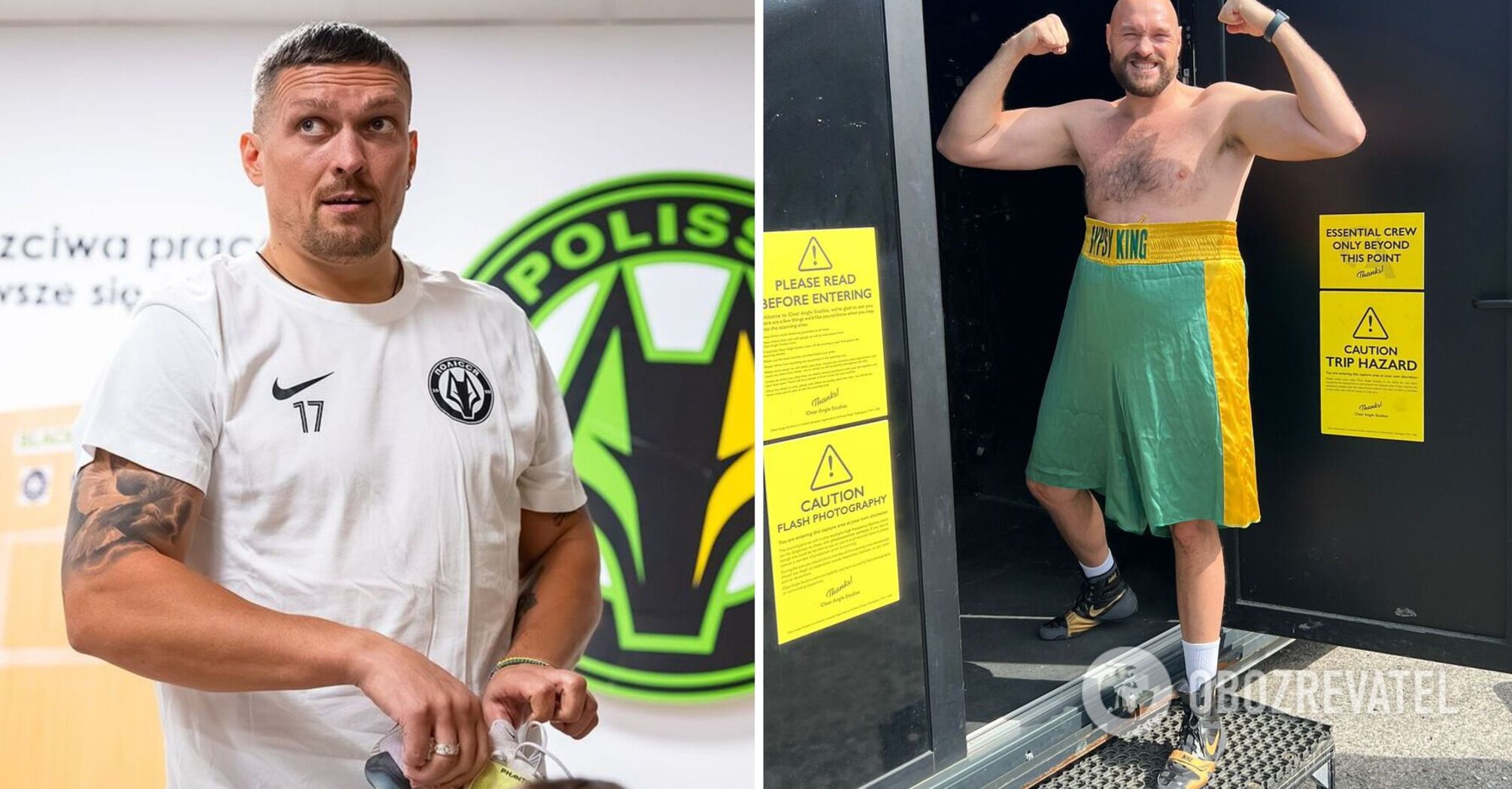 "What are you hitting there?" Usyk trolled Fury, starting preparations for the rematch. Video.