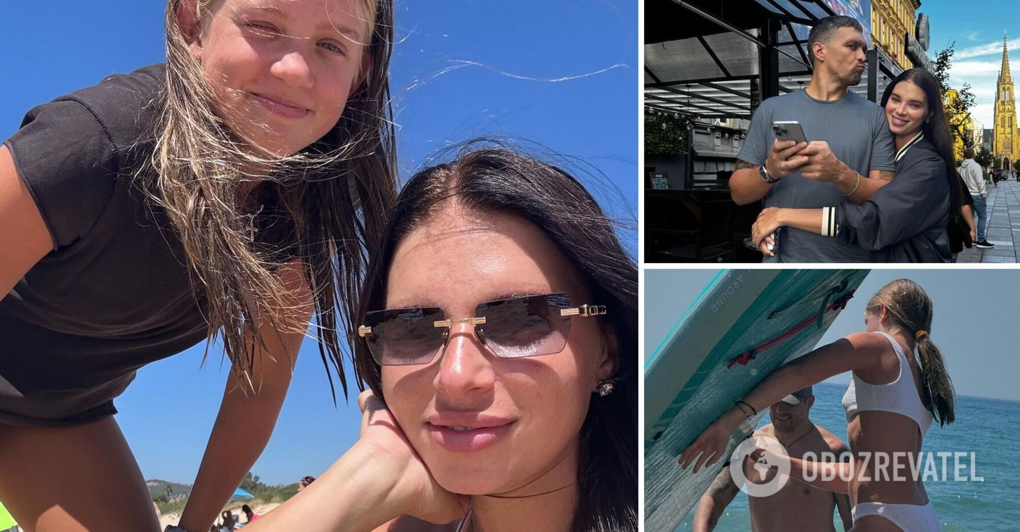 "Daughter is growing up". Usyk's wife showed what their daughter looks like now that she's grown up