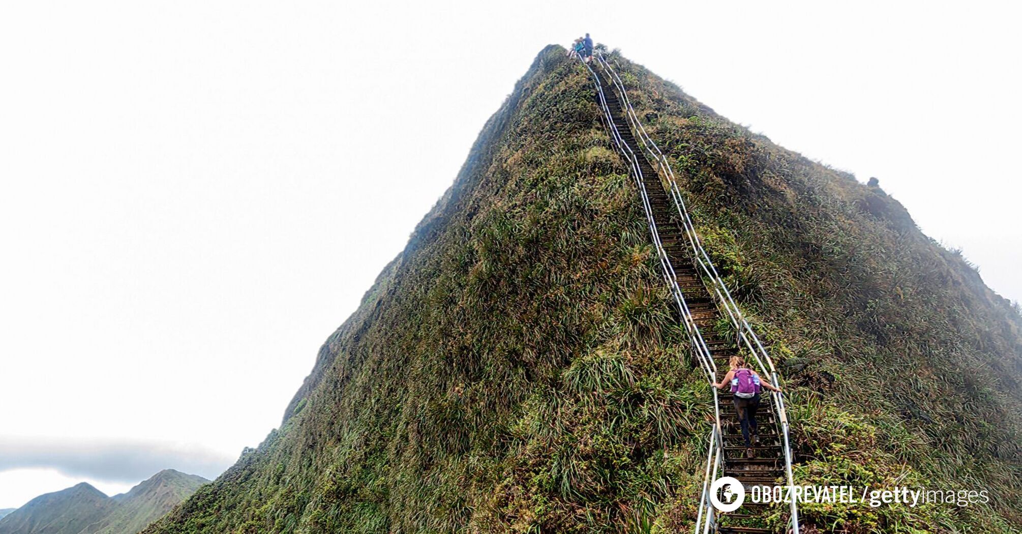 Hawaii concerned about tourists who sneakily climb the 'stairway to the sky': what's wrong with a scenic attraction closed back in the 90s