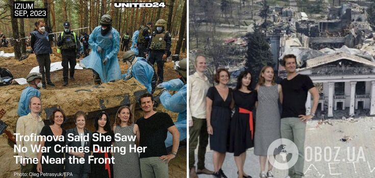 "I didn't see Russians committing war crimes": Ukrainians stirred up social media with their response to the propaganda film Russians at War. Photo