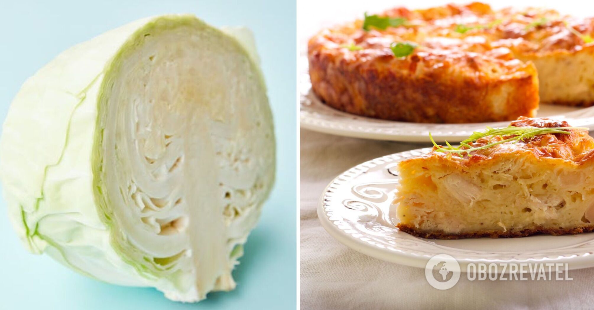 Hearty filling pie with cabbage in a hurry: what to make for lunch or dinner