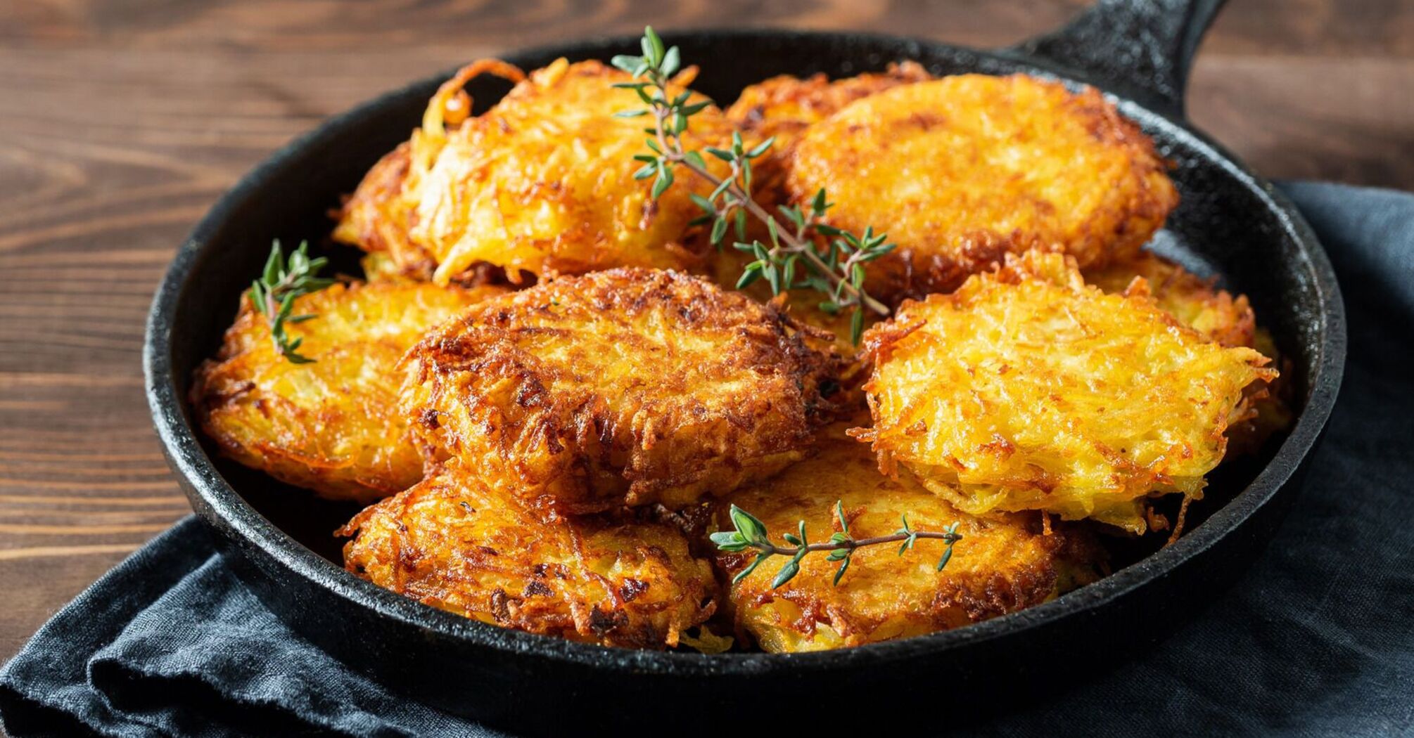 Potato pancakes for a hearty and budget dinner: the easiest recipe