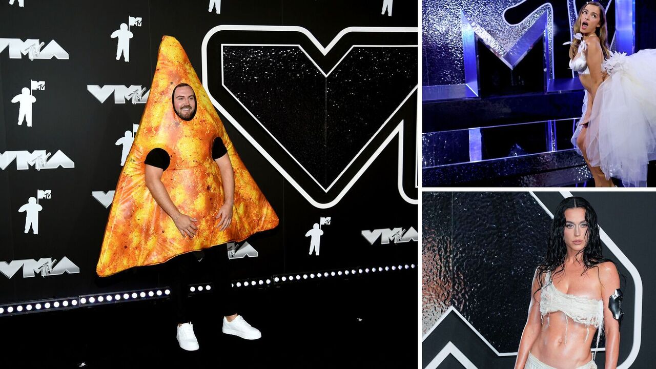 In a chip suit and no dress: the strangest looks of stars at the MTV awards. Photo
