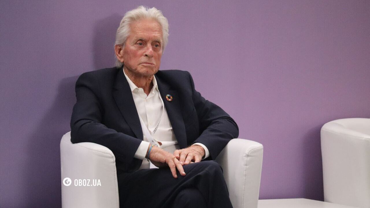 "Kyiv is older than Moscow": it became known what impressed Michael Douglas in Ukraine. Photo.