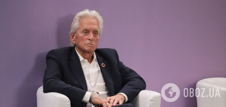 "Kyiv is older than Moscow": it became known what impressed Michael Douglas in Ukraine. Photo.