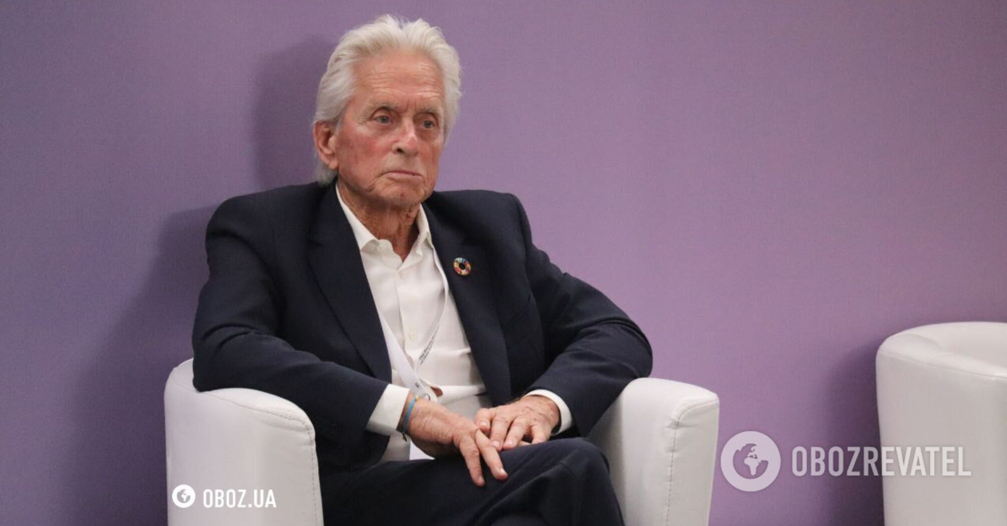 "Kyiv is older than Moscow": it became known what impressed Michael Douglas in Ukraine. Photo.
