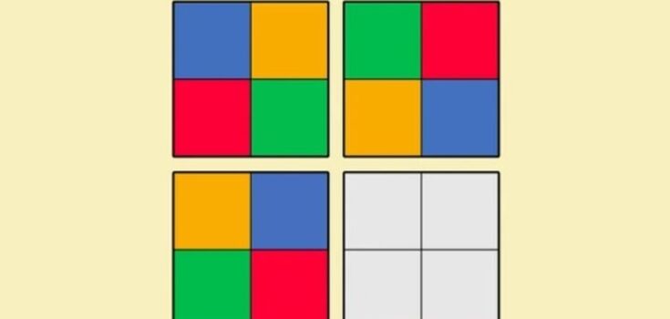 Which square is next? A tricky puzzle for geniuses