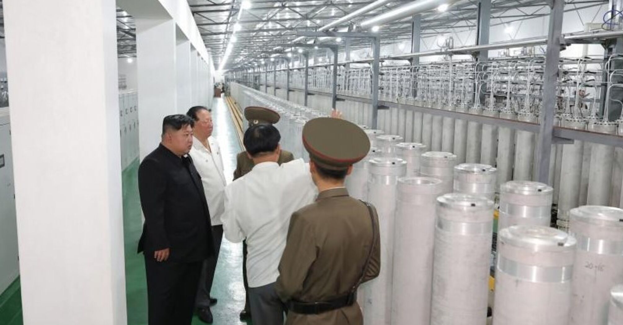 DPRK shows photos of Kim Jong Un's visit to a nuclear plant for the first time