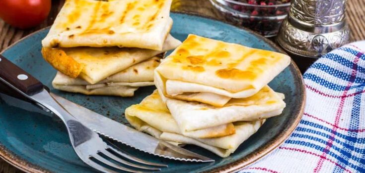 Elementary pita envelopes: cooked in 5 minutes at most