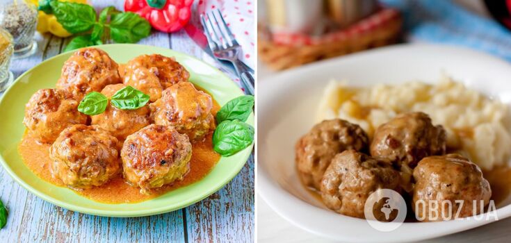 What to add to the base for meatballs to make them juicy: just one simple ingredient