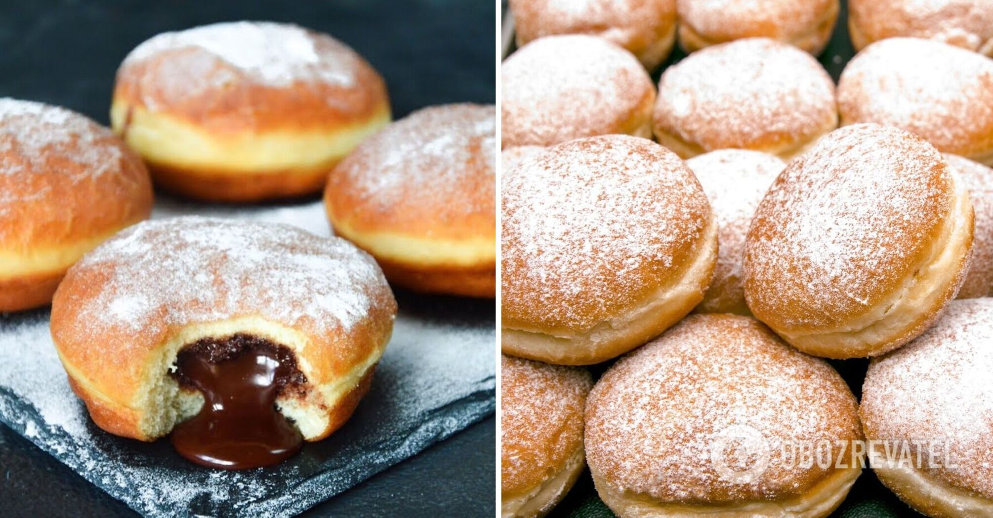 Berliners with custard: how to make puffy doughnuts at home