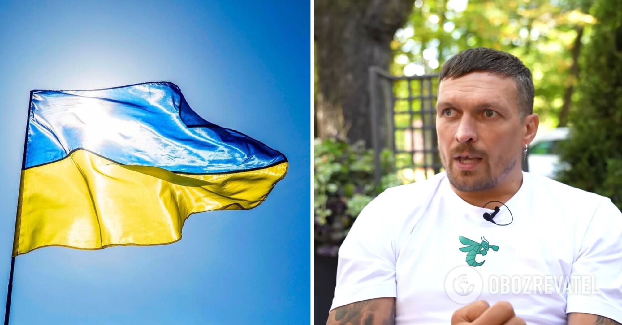 "Putin will just take our country away": Usyk urges Ukrainians to "burst, but not to flee the country"