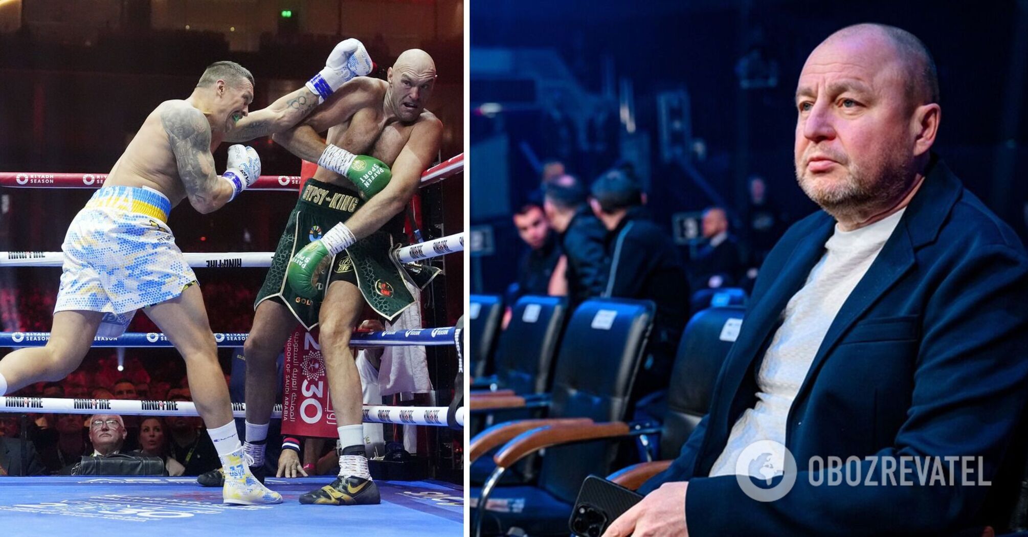 "Speaks volumes": Russian promoter names clear winner of Usyk-Fury rematch