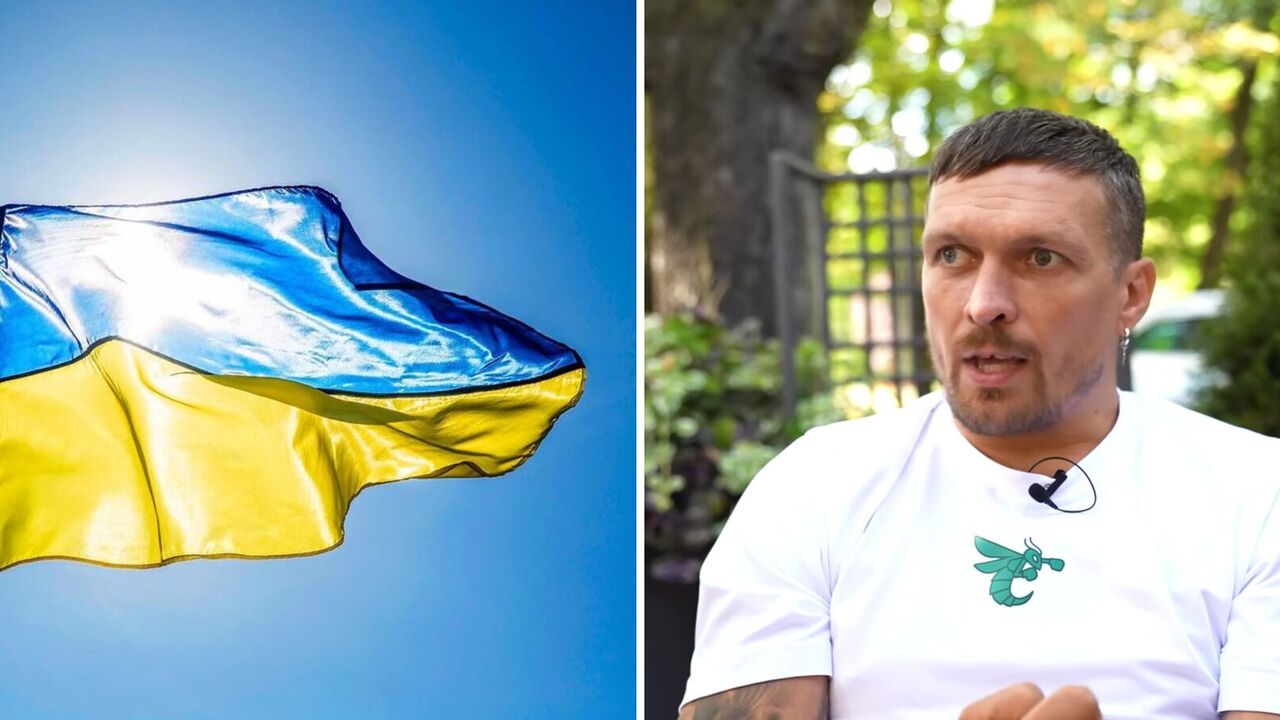 "Putin will just take our country away": Usyk urges Ukrainians to "burst, but not to flee the country"